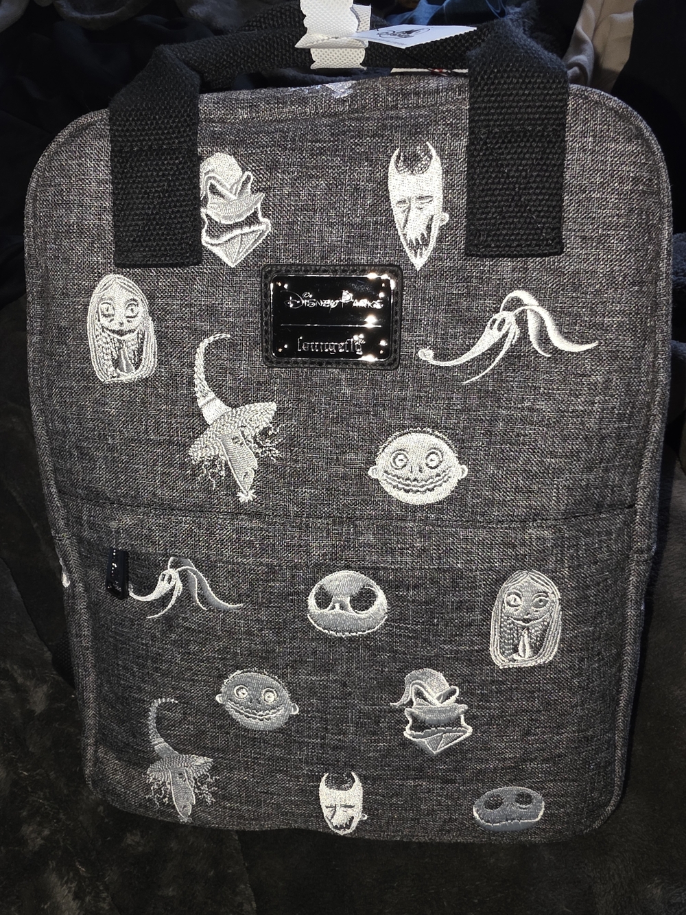 Loungefly X Disney Nightmare Before Christmas  Embroidered Character Backpack